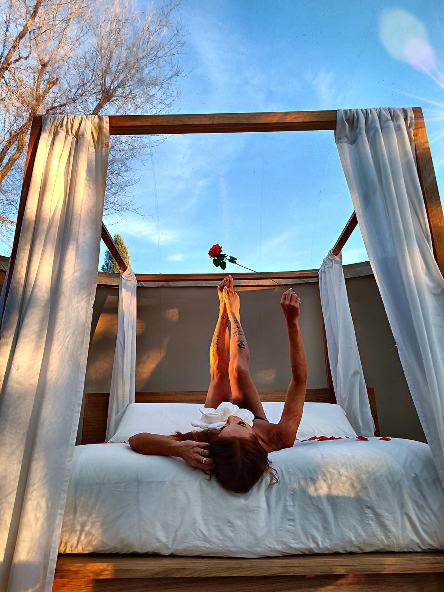 Bubble Room Puglia Villa Bautier Bubblenights Cerignola Exterior foto